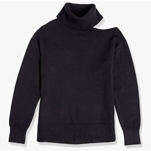 The Drop Cut-Out Turtleneck Sweater